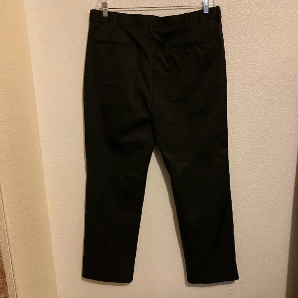 Croft & Barrow Men's size 36 X 32 black Classic Fit Trousers